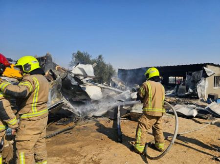 حريق منزل في الزرنوق يكشف عن أزمة البنية التحتية في القرى غير المعترف بها بالنقب"